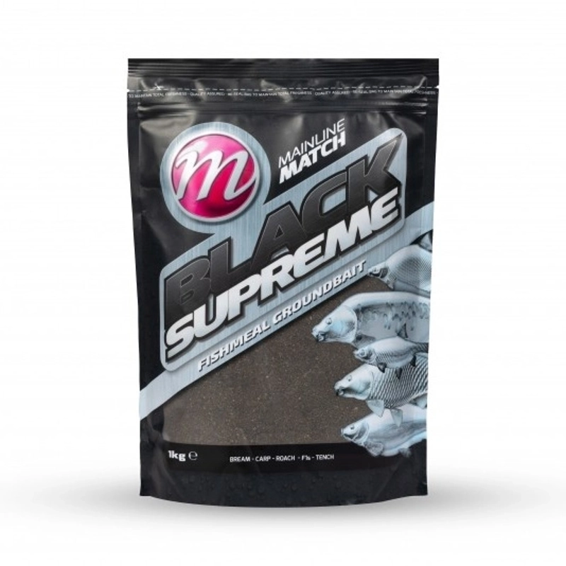 Mainline Match Black Supreme Groundbait 1kg